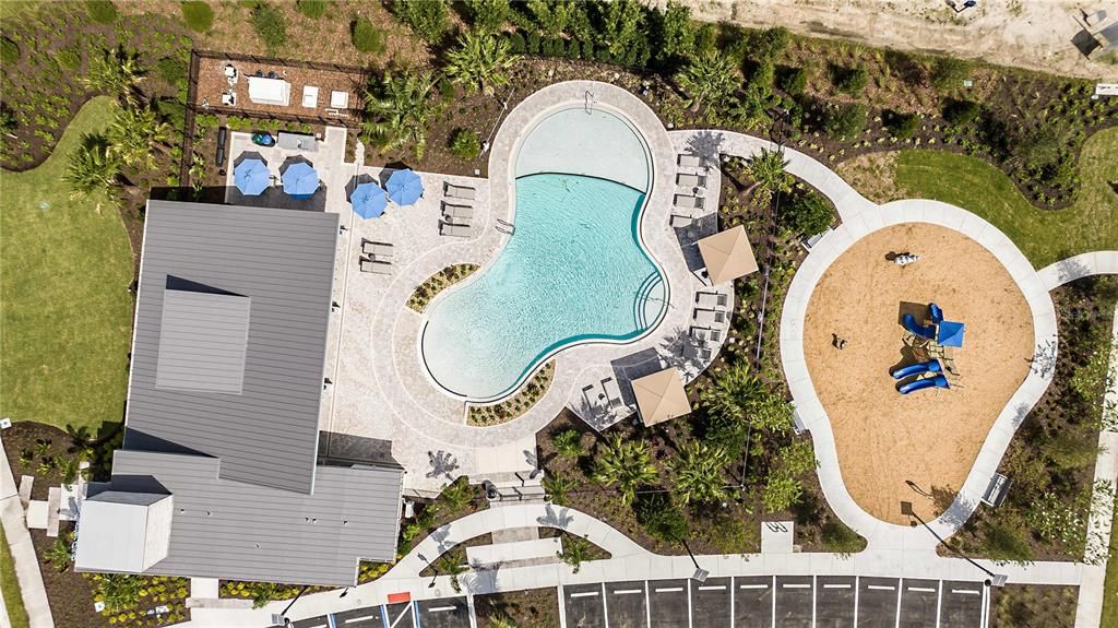 aerial view of amenities