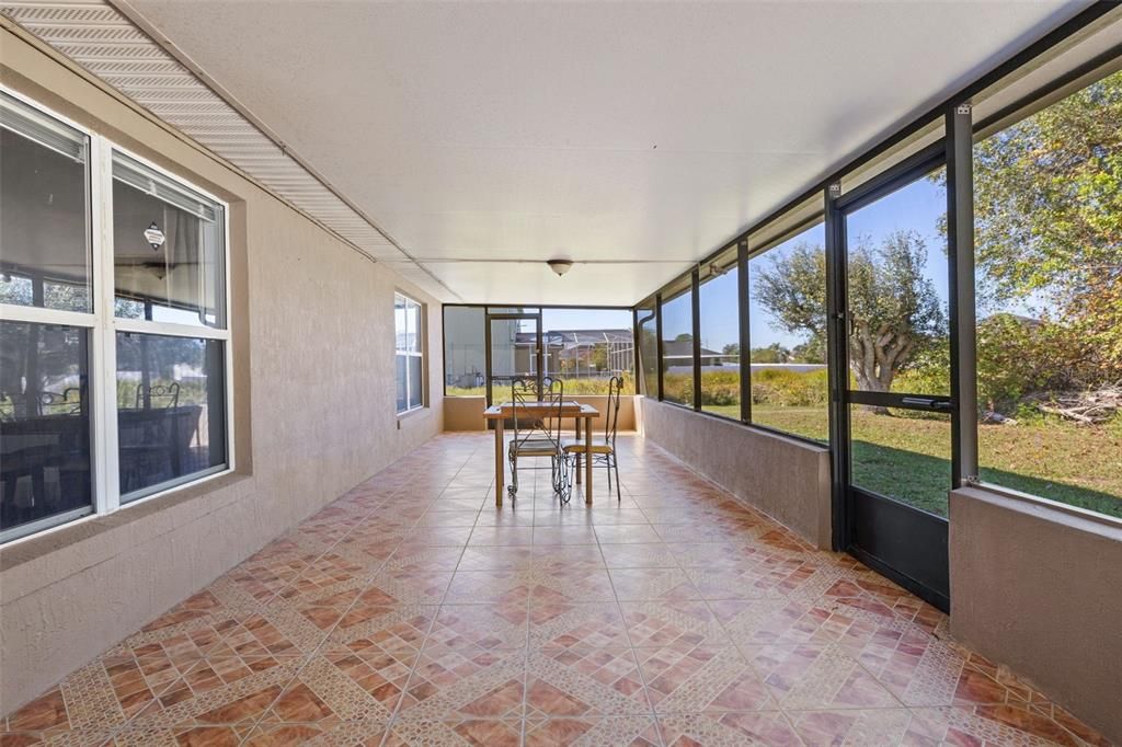 SCREENED PATIO