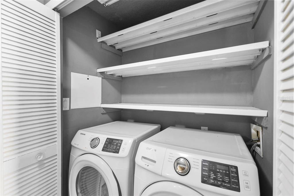 1st Floor Laundry Closet