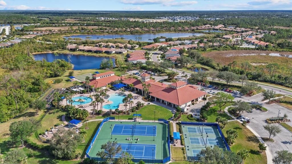 Aerial View of Clubhouse