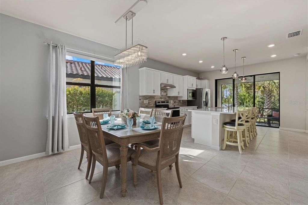 Dining area and Kitchen