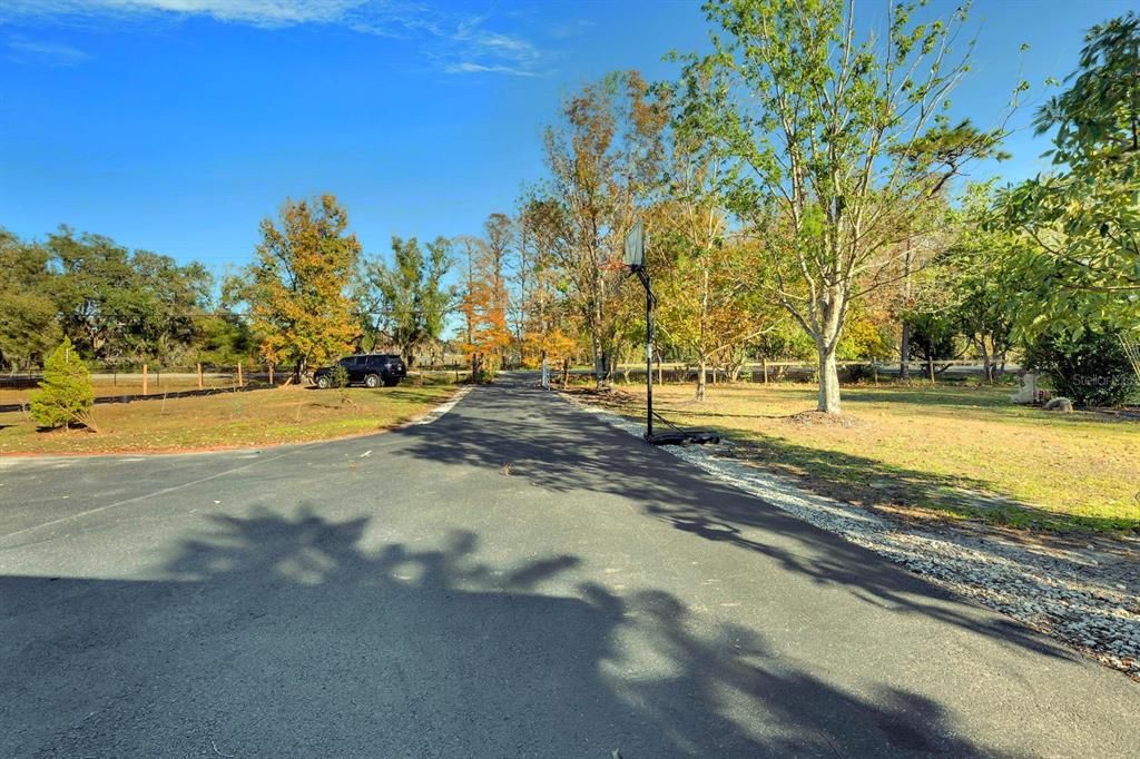 Paved Driveway