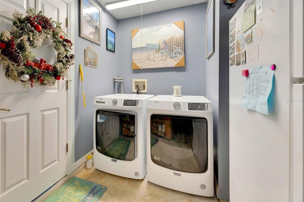 Inside Laundry Room