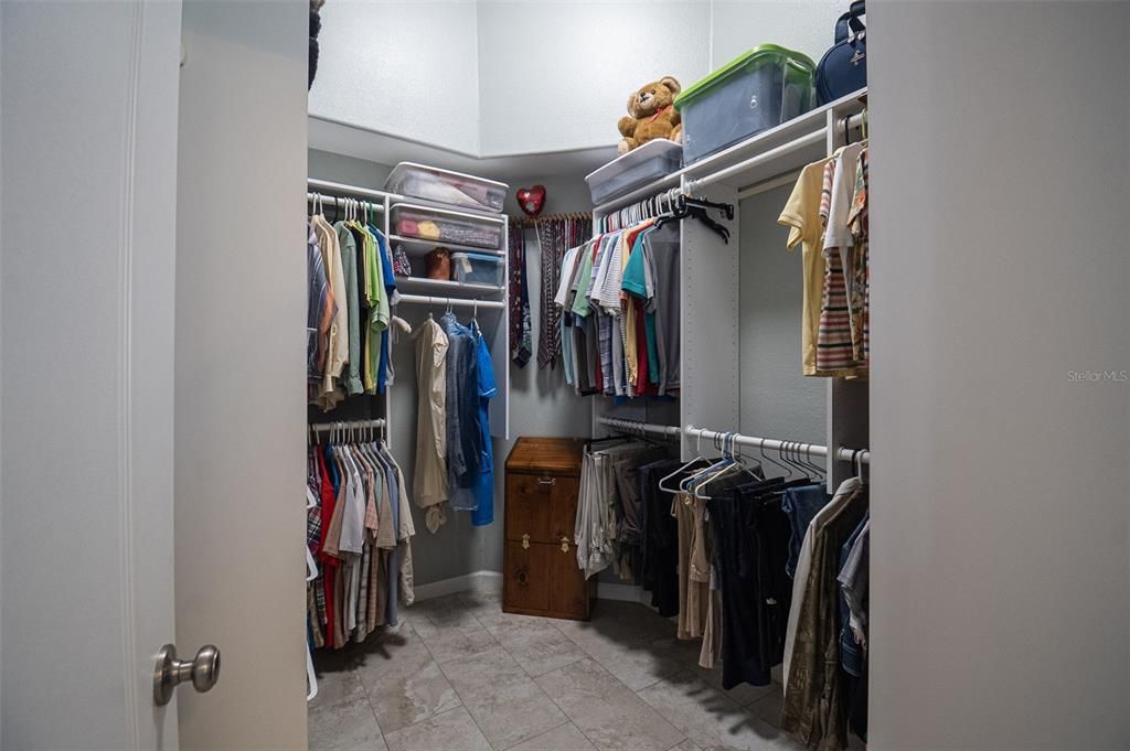 Custom shelving by Care Free Closets