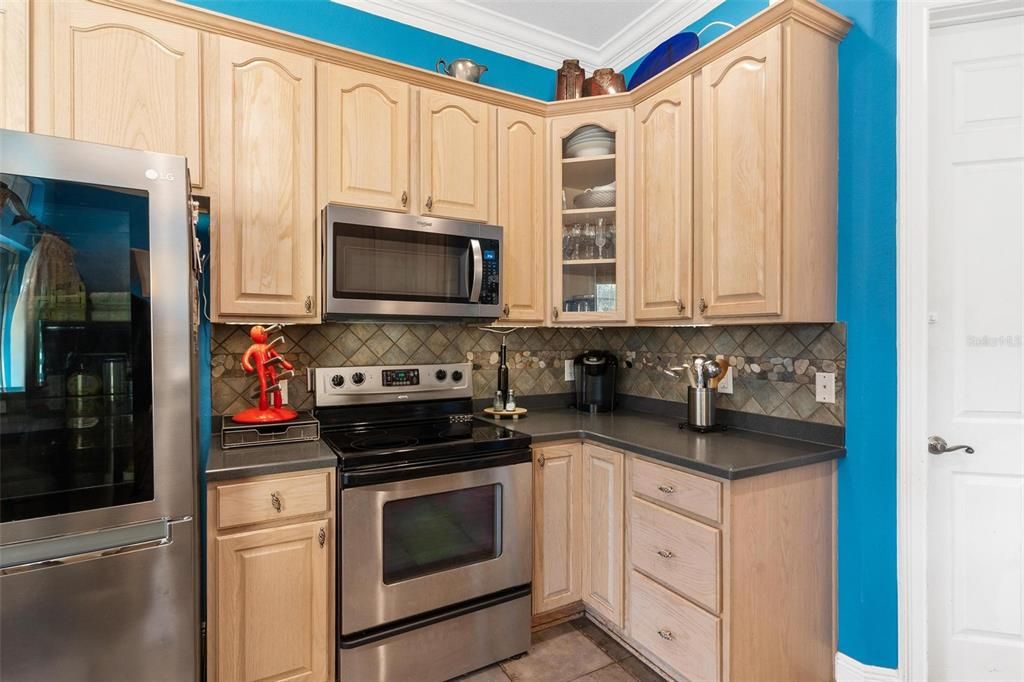 Kitchen with Stainless Steel Appliances