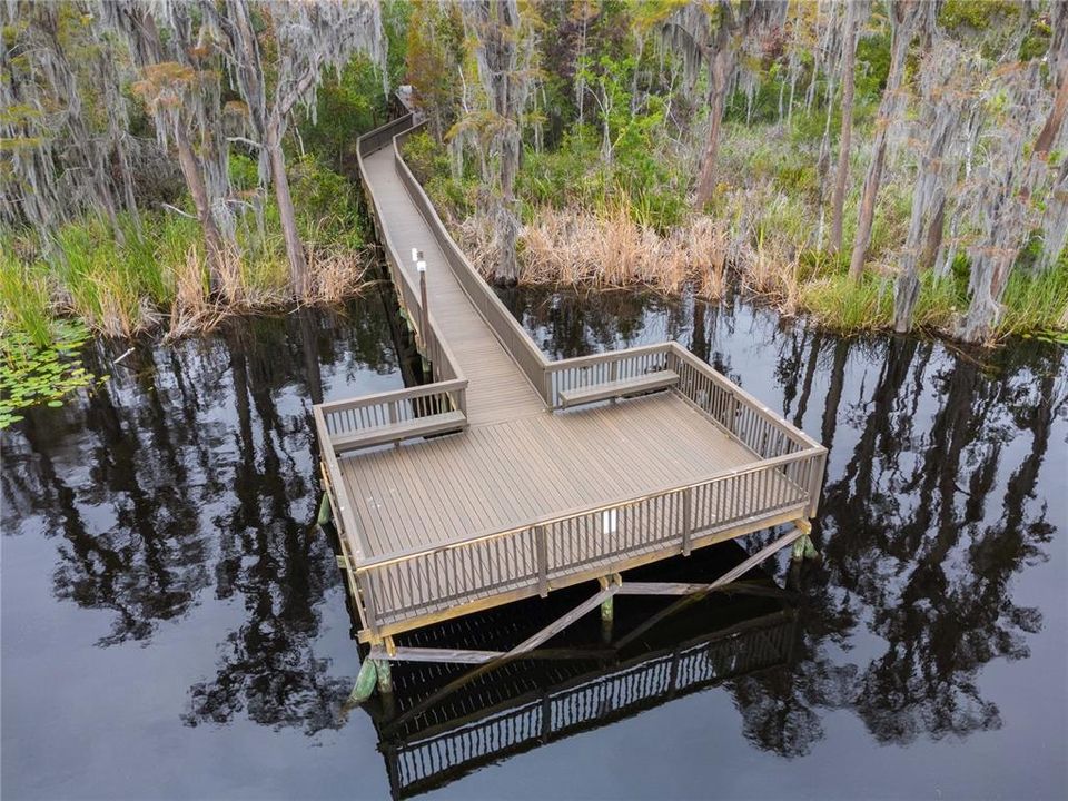 Fishing pier 1 / lake view