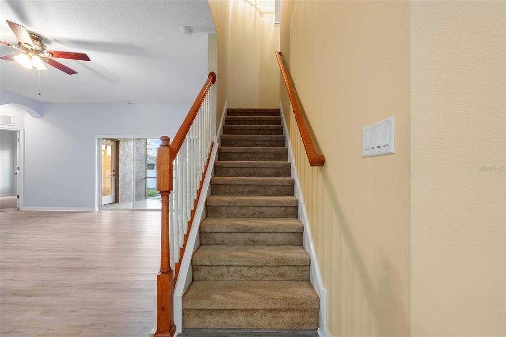 Stairs to Bonus Room