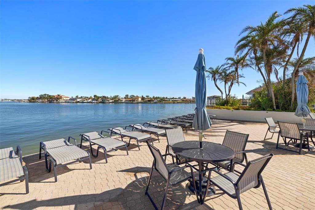 Views of shimmering Gulf waters from your beach chair