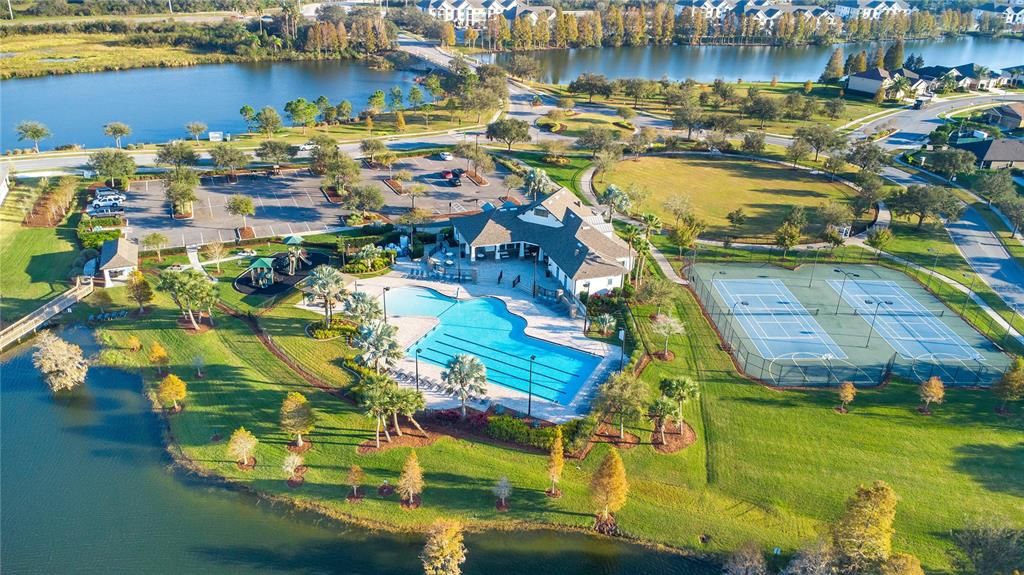 Resort style pool