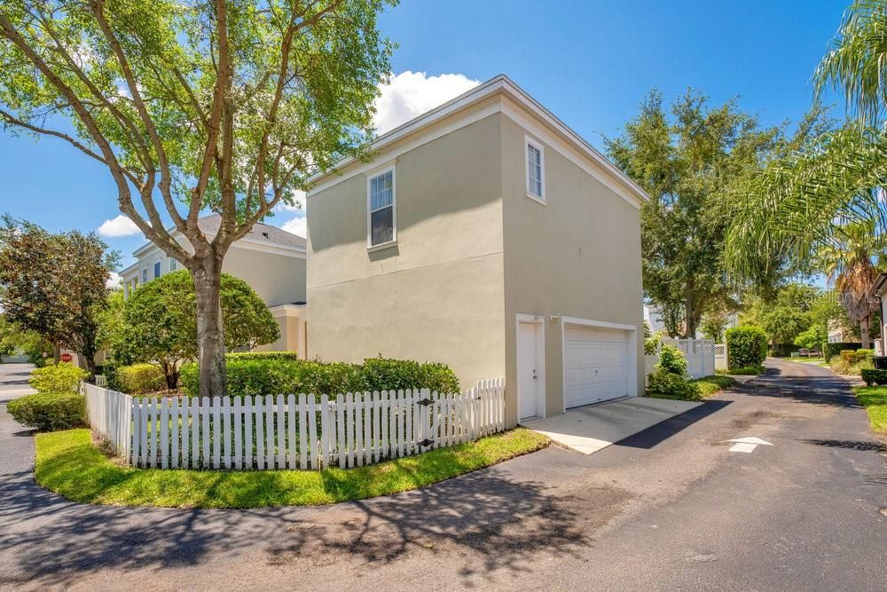 Detached 2 car garage