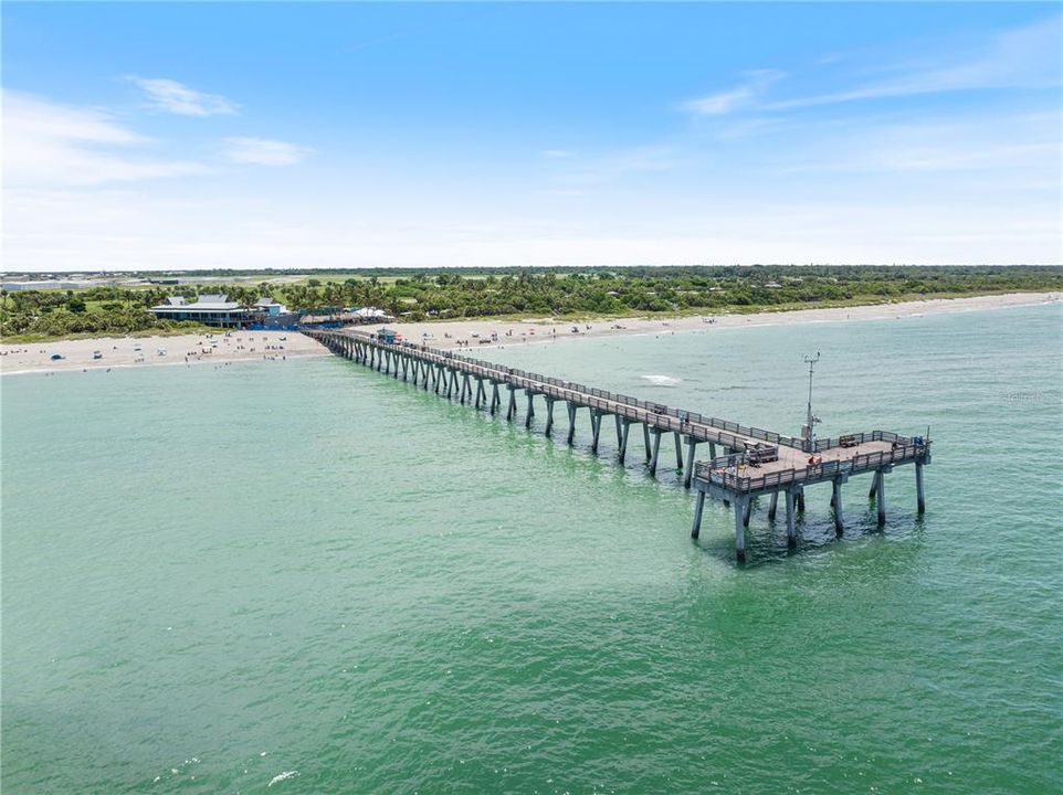 Venice pier at Sharky's is a great place to fish with no license requirement