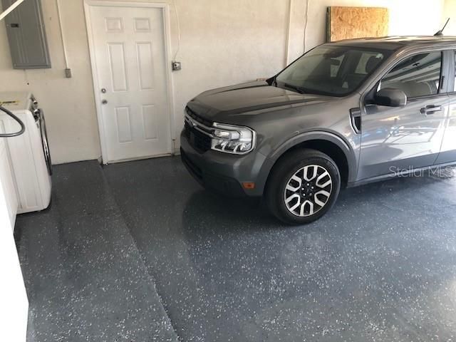 Epoxy Shield Garage Floor....Room for two cars and a snowblower if needed