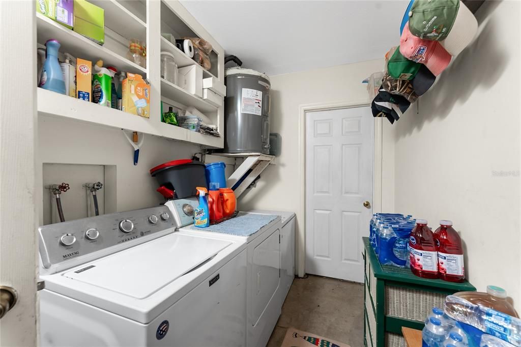 Laundry area