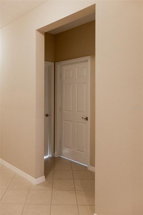 Entryway to Guest Bedroom and Bathroom