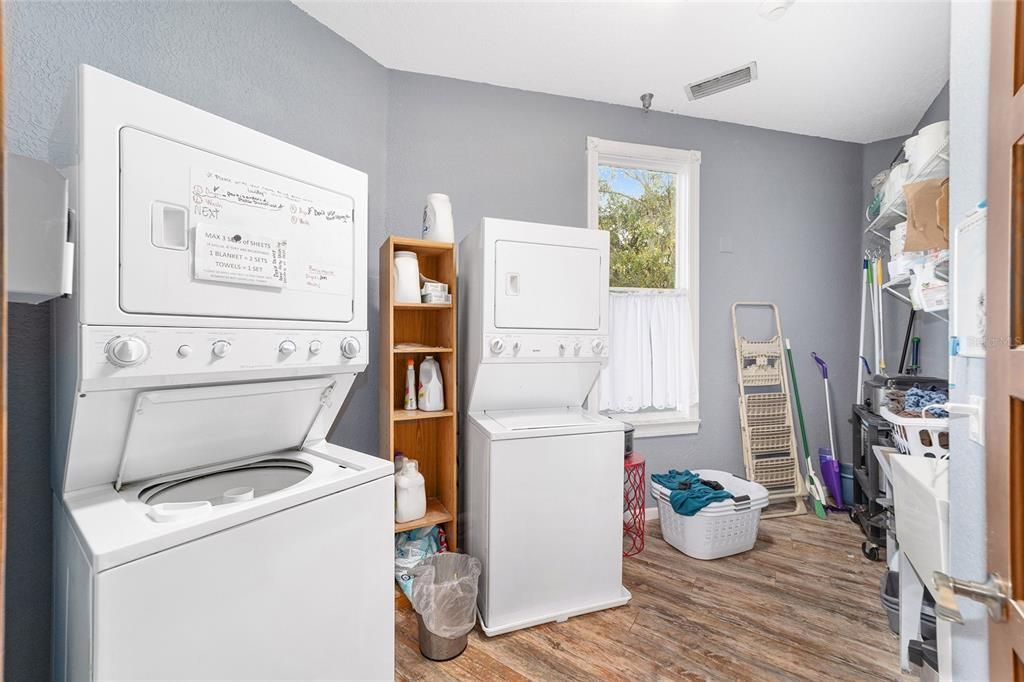 1st floor laundry room