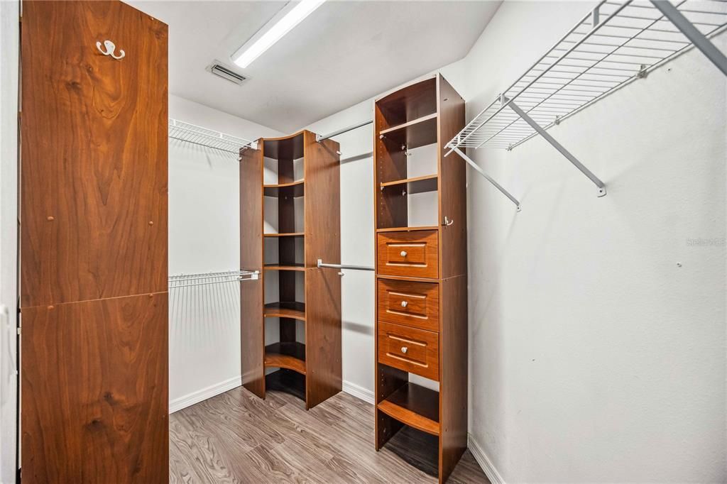 Primary Walk-in Closet