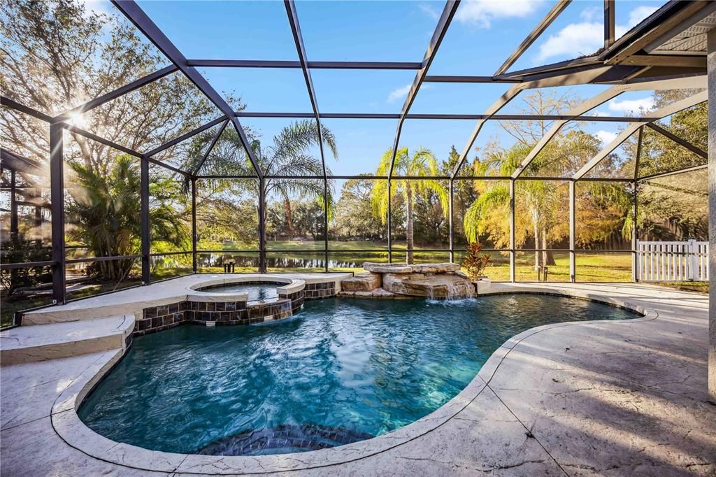 Pool  Lanai & Waterview