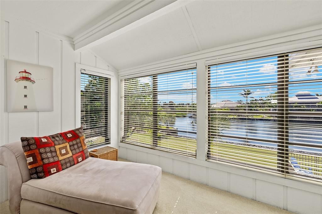 Sunroom off the Primary bedroom