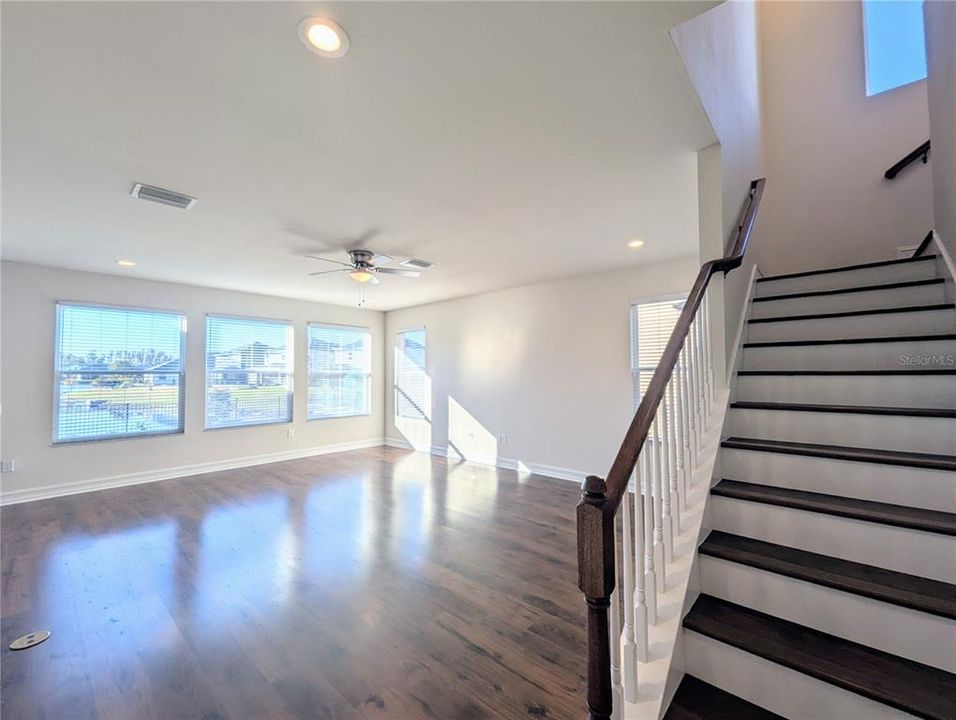 Living Room/Stairs