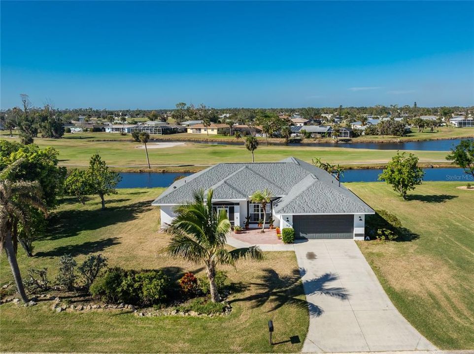 Such a picturesque setting on the 2nd Fairway with a pond and golf course view!