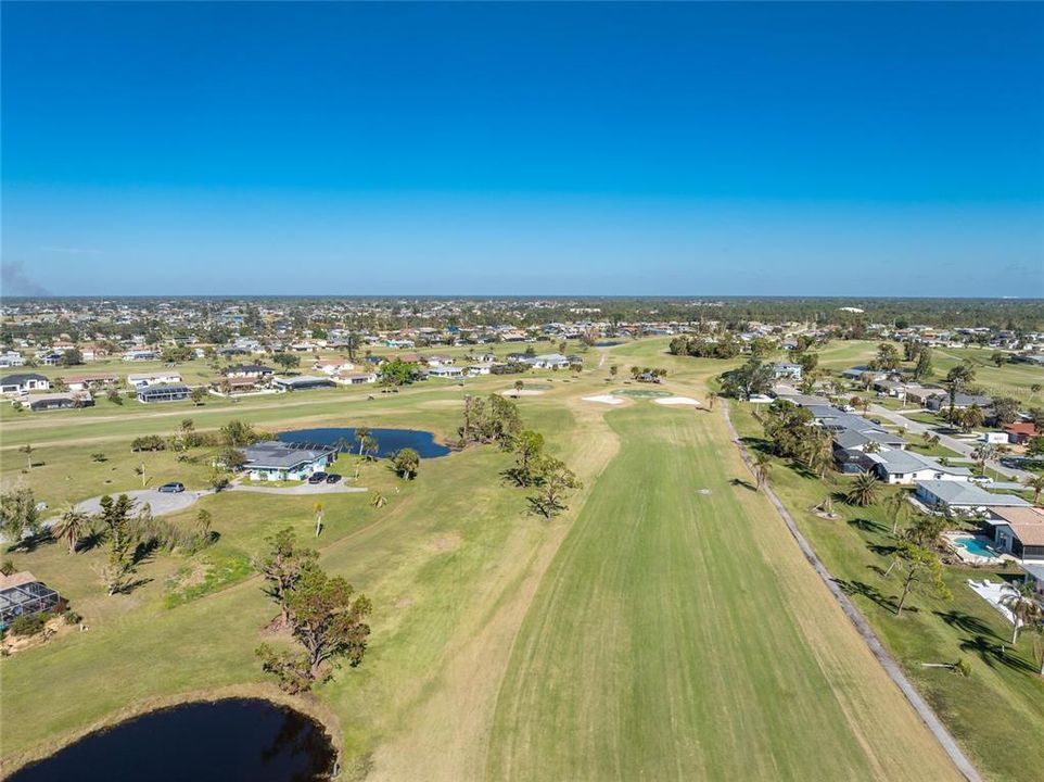 Golf course view