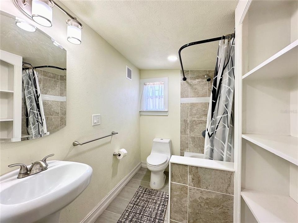 Bathroom in Smaller Unit