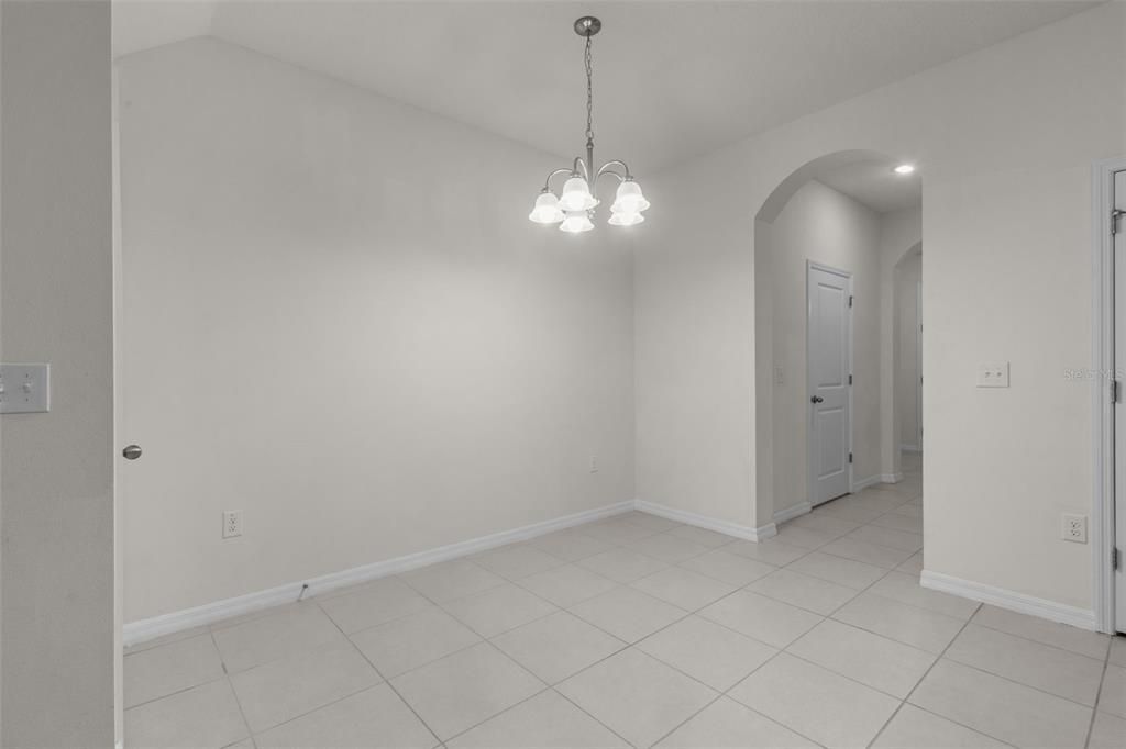 Dining Area - photographed from Living Room