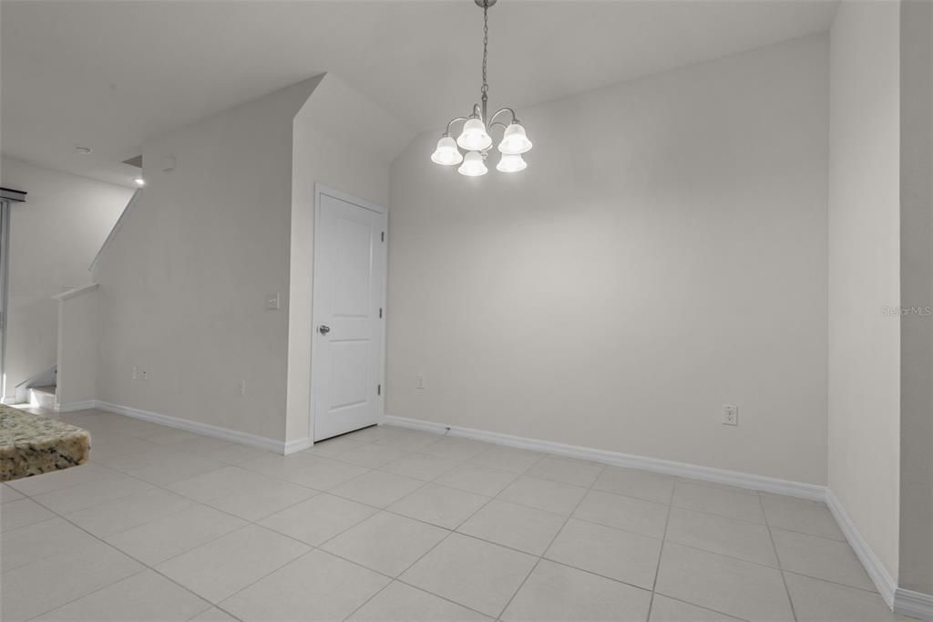 Dining Area - Photographed from Kitchen