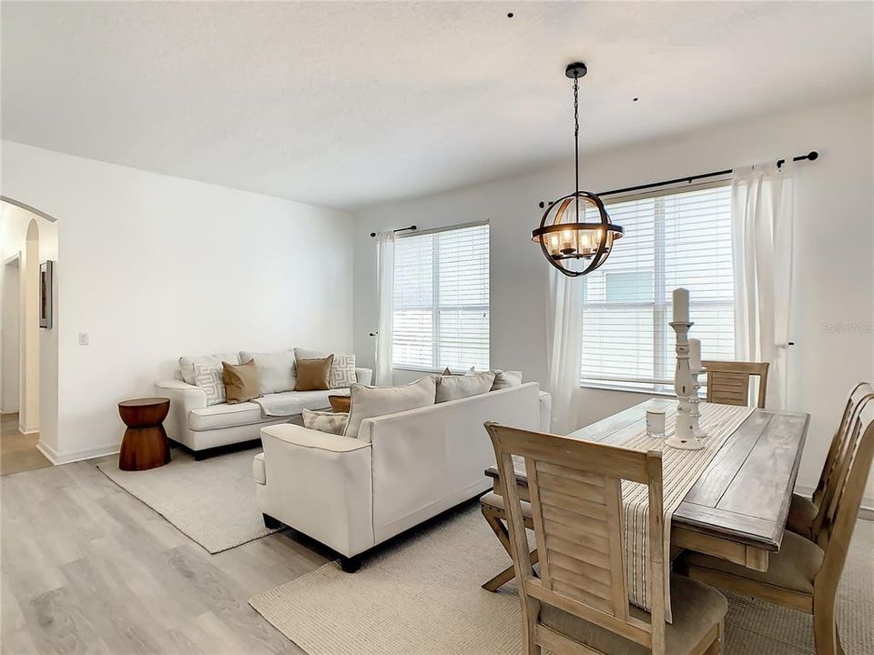 Dining Room/Living Room combo