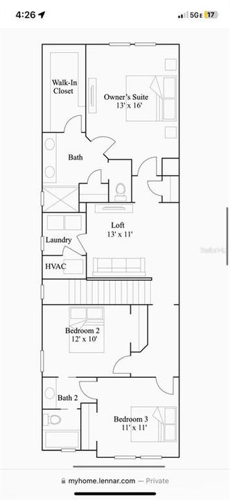 2nd fl layout