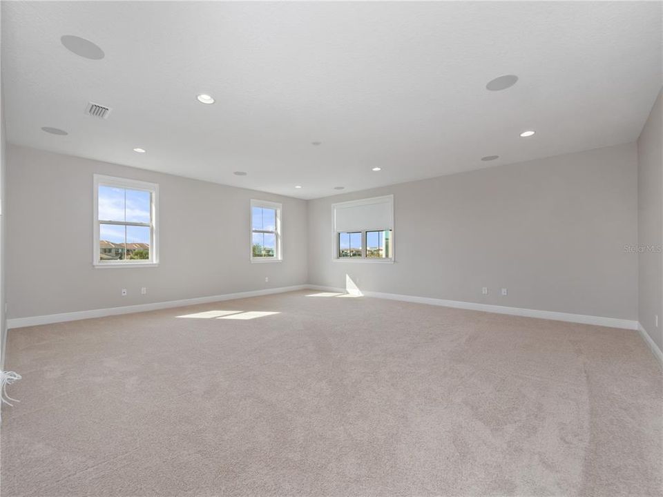 22x20 bonus room, can be media room