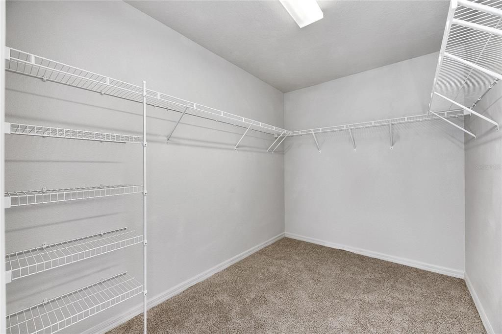 Primary Walk In Closet