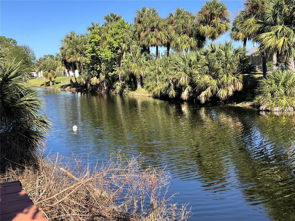 The Freshwater Canal is pretty wide!