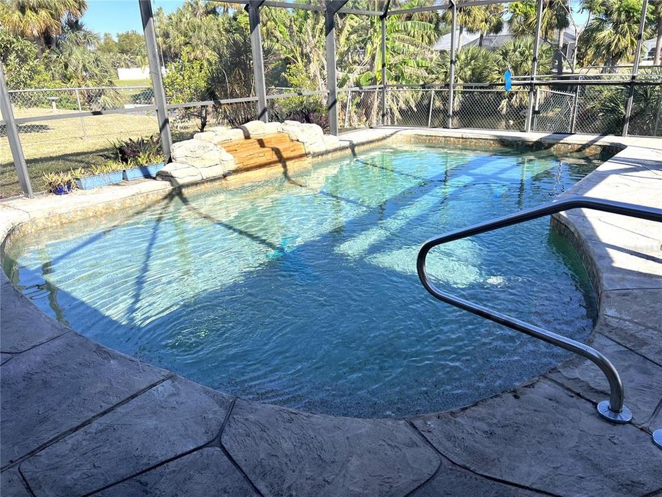 Amazing Pool With Waterfall!!