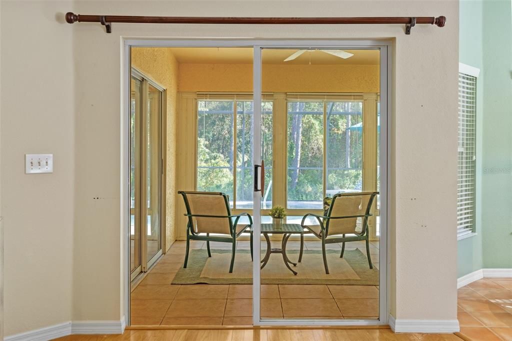 Bonus Room - Covered Glass Enclosed Sunroom