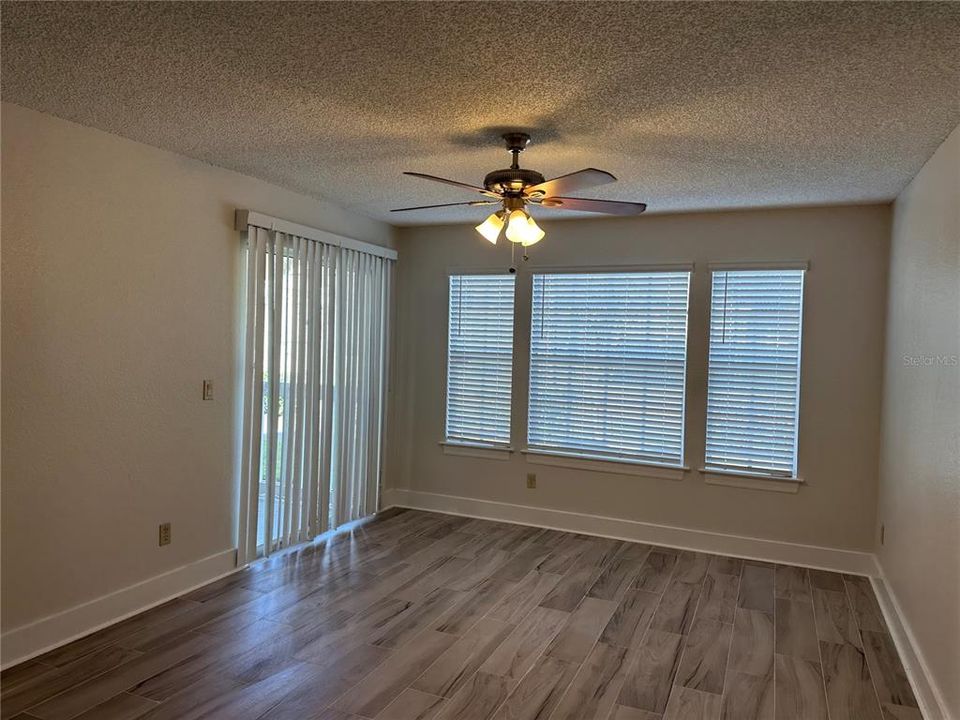 Living Room with Sliding Glass Door