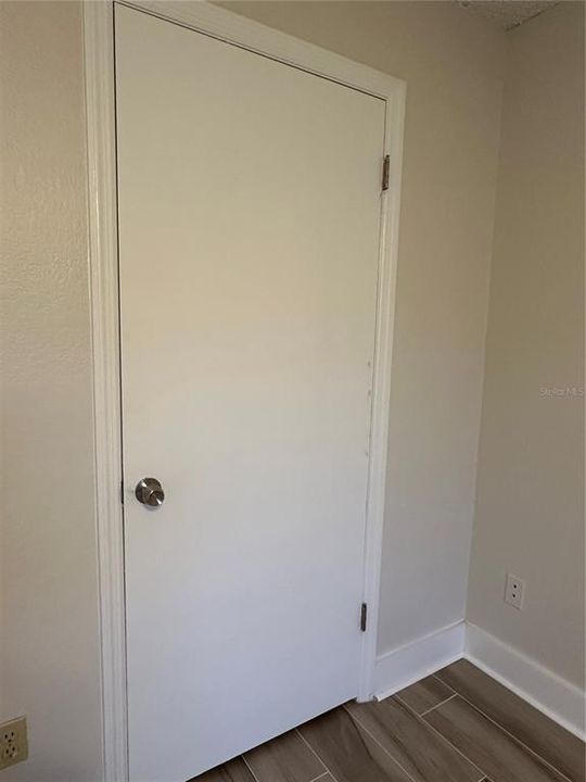 Exterior Bedroom Closet Door