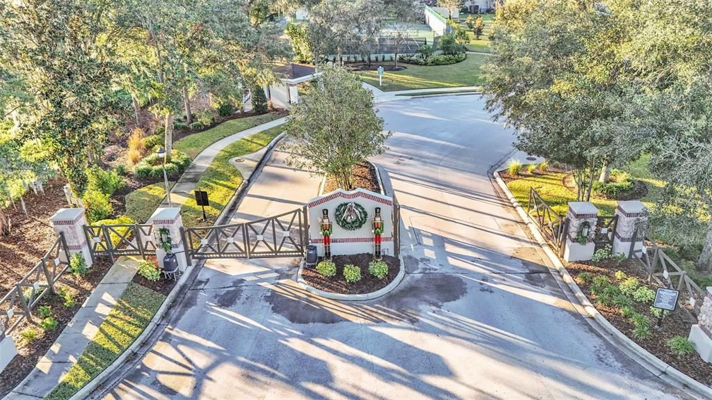 Gated Entry to Neighborhood