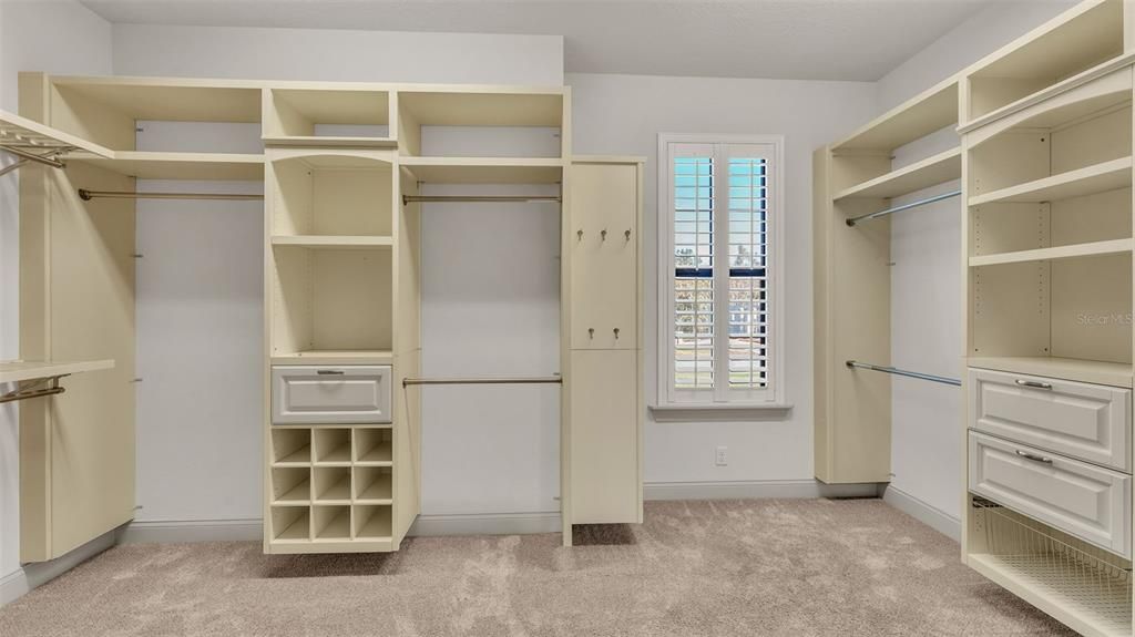 Primary Walk-In Closet