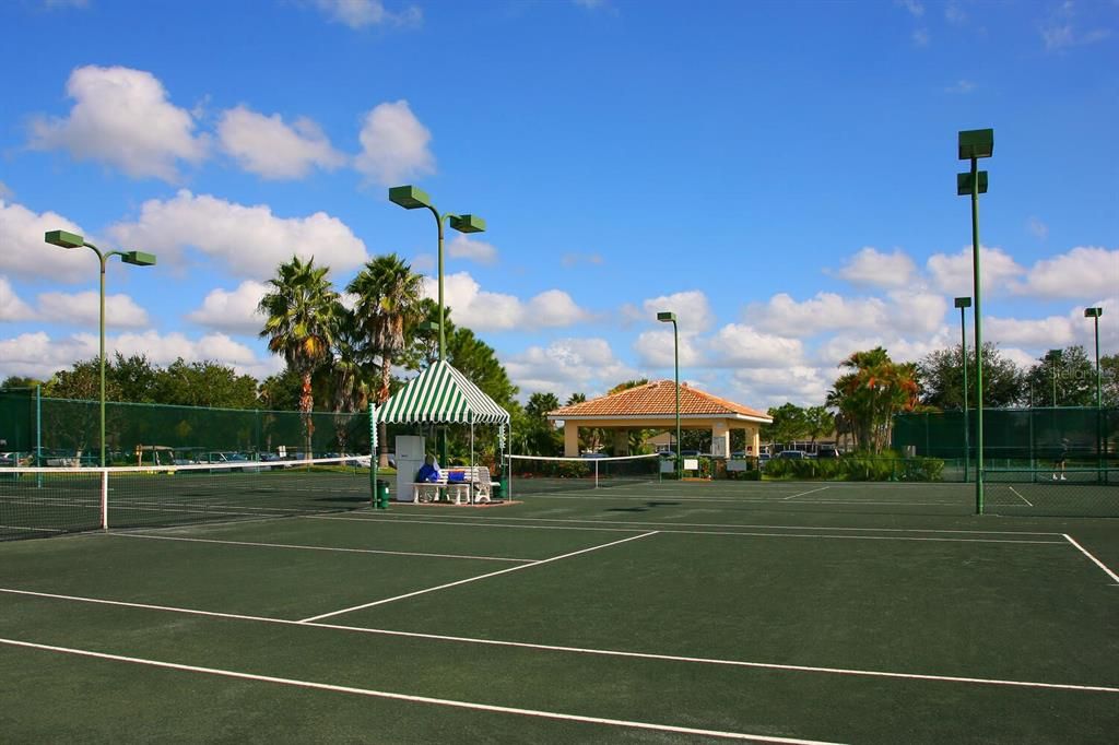 4 Tennis Courts=Clay, Hydro-Grid & Lighted courts