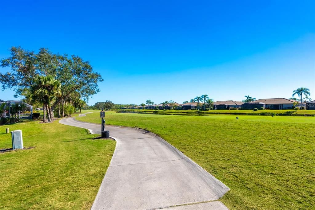 Golf Path on course