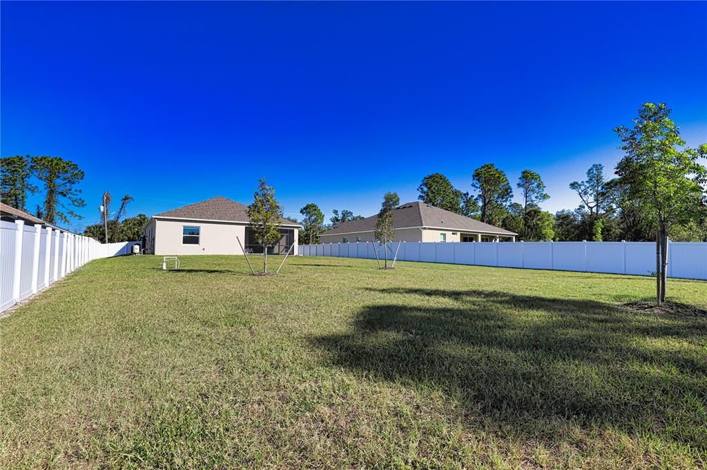 OVERSIZED LOT IS 17,500 SF