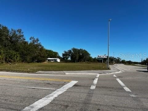 View North toward Lander Place and US17 intersection.