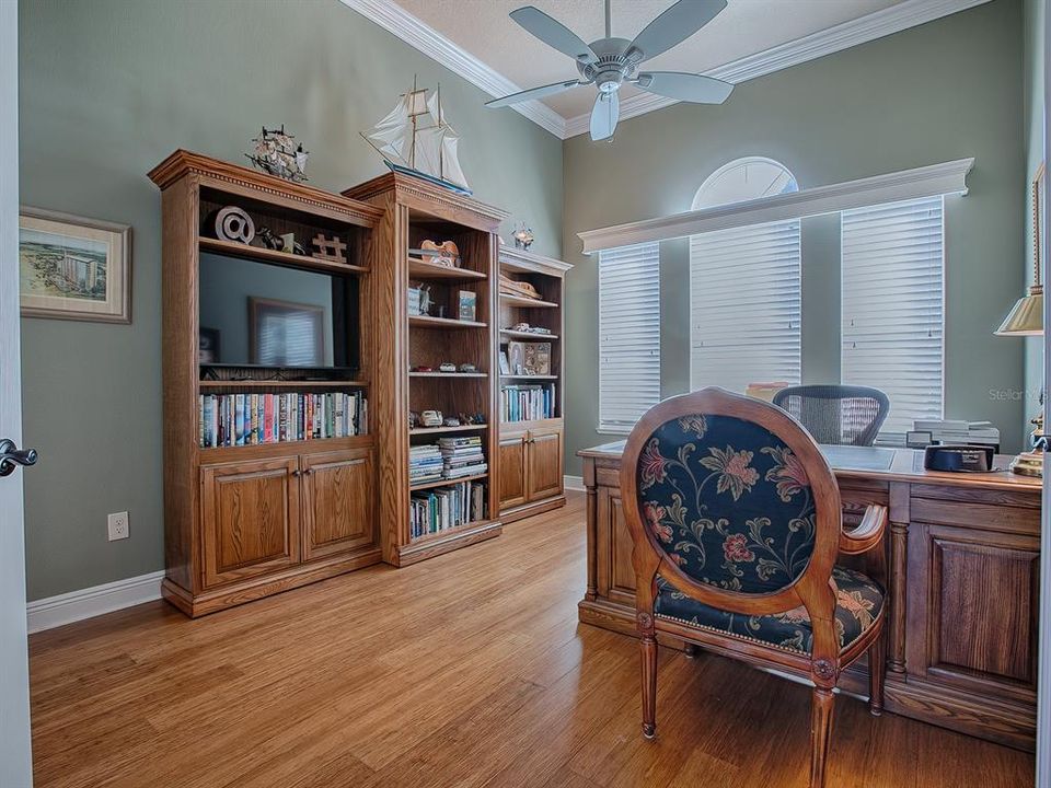 LOVELY BAMBOO HARDWOOD FLOORING IN ALL BEDROOMS.