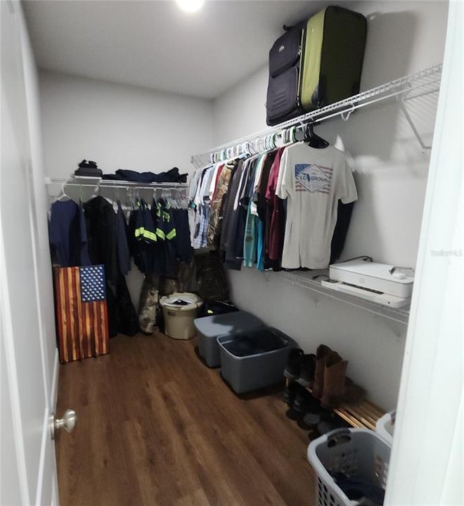 Master bedroom walk-in closet #2