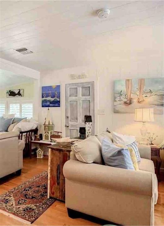 View of part of living room before the flood