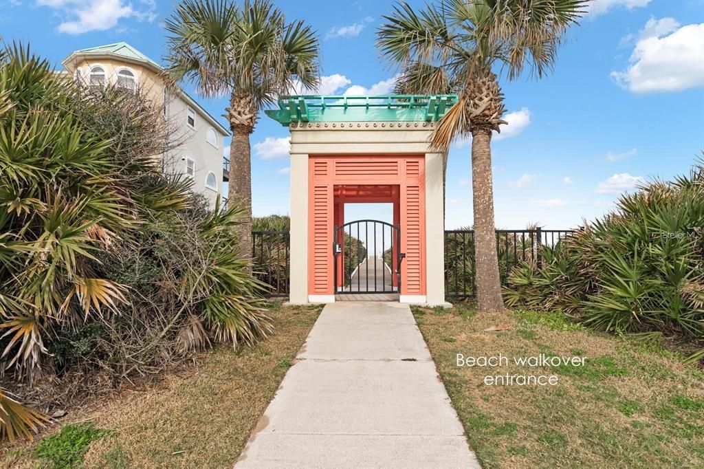 Beach Walk Over Access