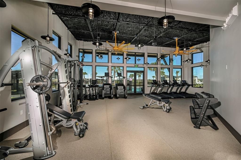 Fitness Room at Clubhouse