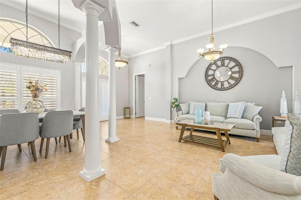 Formal Living/Dining Room