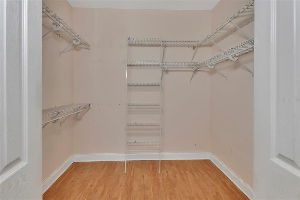 Primary Upstairs-Bedroom Walk-in Closet